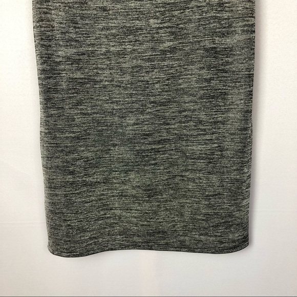 VINCE Gray Metallic Space Dye Round Neck Short Sleeve Knit Top XS - Picture 8 of 8